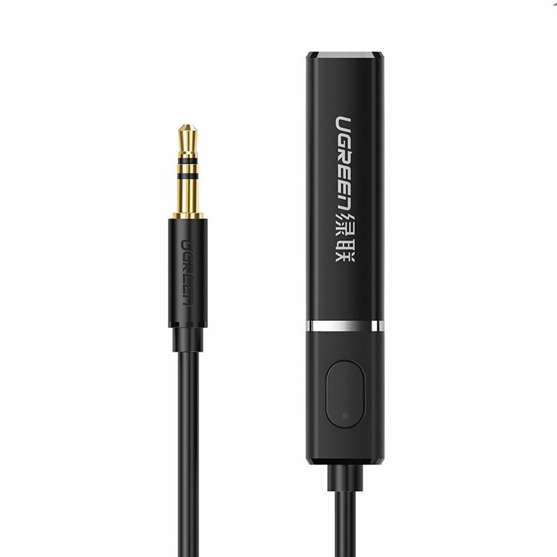 Transmitator audio Ugreen CM107, adaptor Bluetooth, Jack 3.5mm, negru, 40761