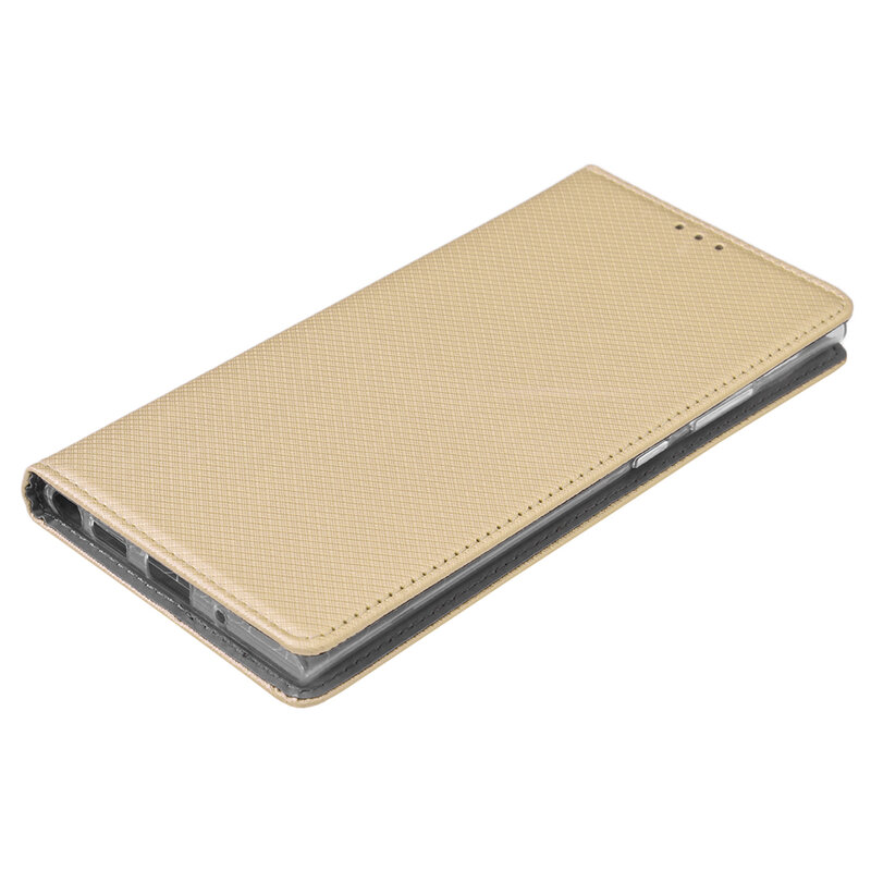 Husa Smart Book Samsung Galaxy Note 20 Ultra 5G Flip - Auriu