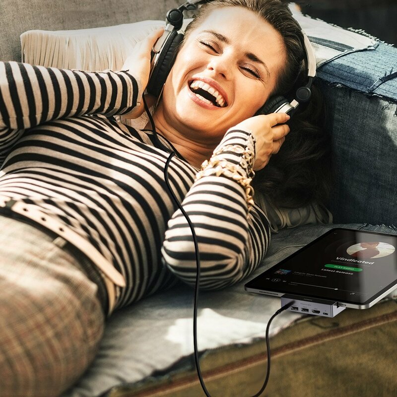 Docking station iPad Pro 11/12.9 Ugreen 2xUSB, HDMI, Jack 100W, 70688