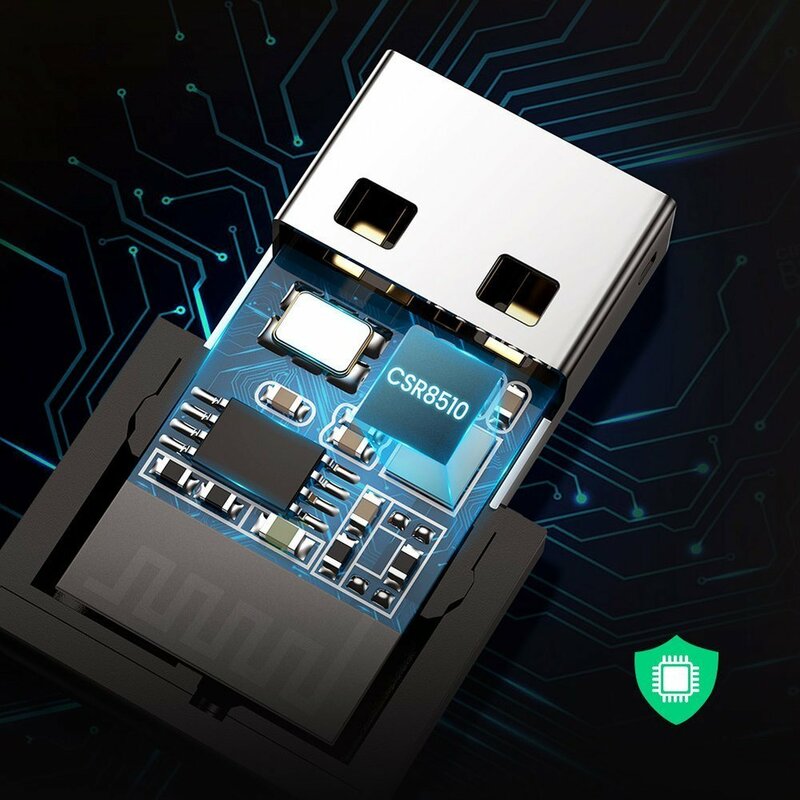 Adaptor dongle Ugreen, Bluetooth 4.0, universal, USB 2.0, negru, 30722 