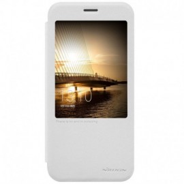 Husa Huawei G8, GX8 Nillkin Sparkle S-View Flip Alb