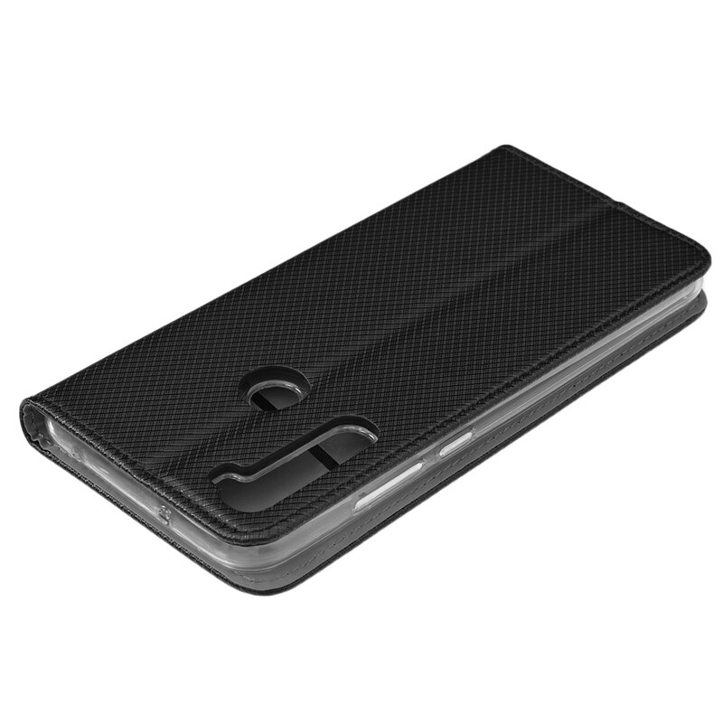 Husa Smart Book Xiaomi Redmi Note 8T Flip - Negru