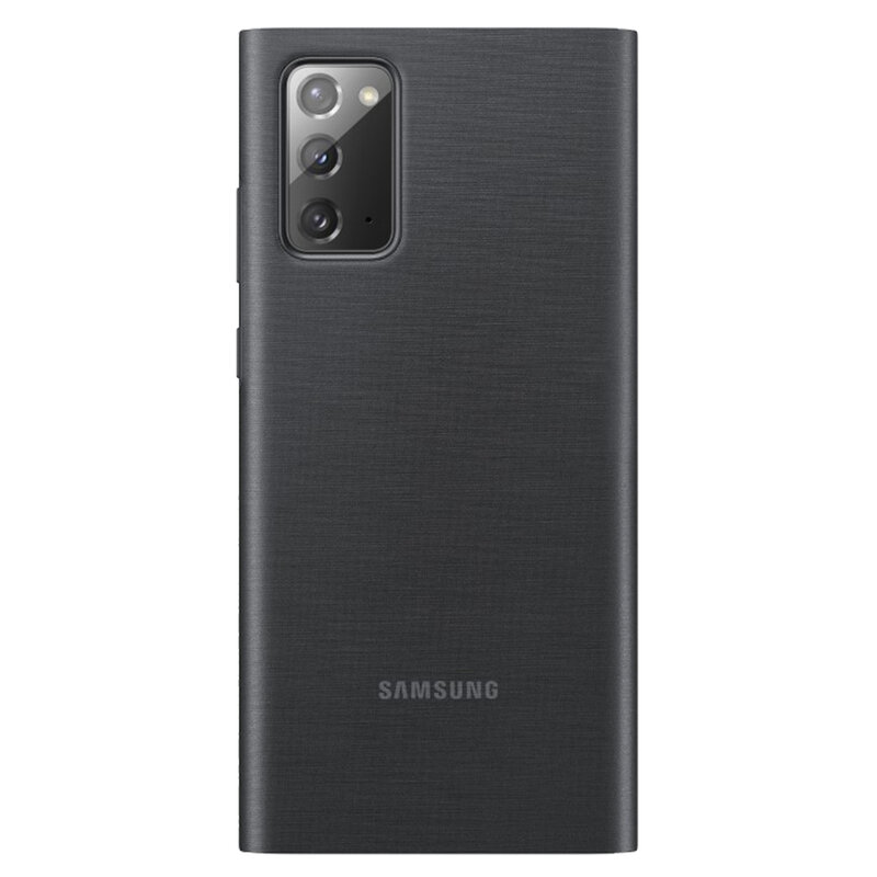 Husa Originala Samsung Galaxy Note 20 Smart Led View Cover - Negru