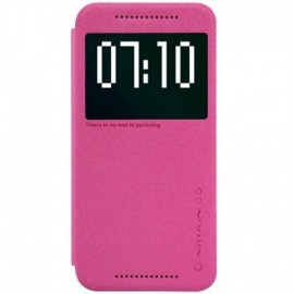 Husa HTC One M9 Nillkin Sparkle S-View Flip Roz
