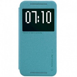 Husa HTC One M9 Nillkin Sparkle S-View Flip Turcoaz