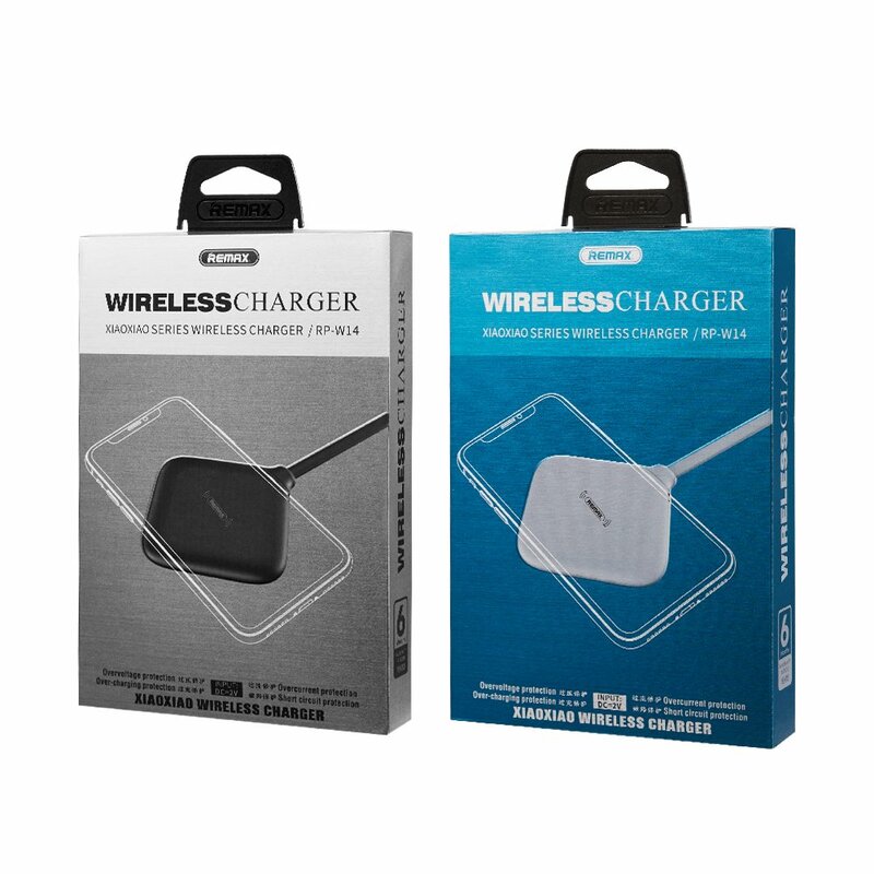 Incarcator Wireless Remax RP-W14 Cu Incarcare Rapida QI 5W - Negru