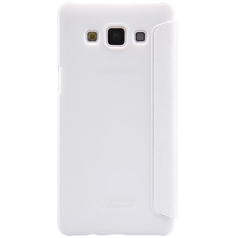 Husa Samsung Galaxy A5 A500F Nillkin Sparkle S-View Flip Alb