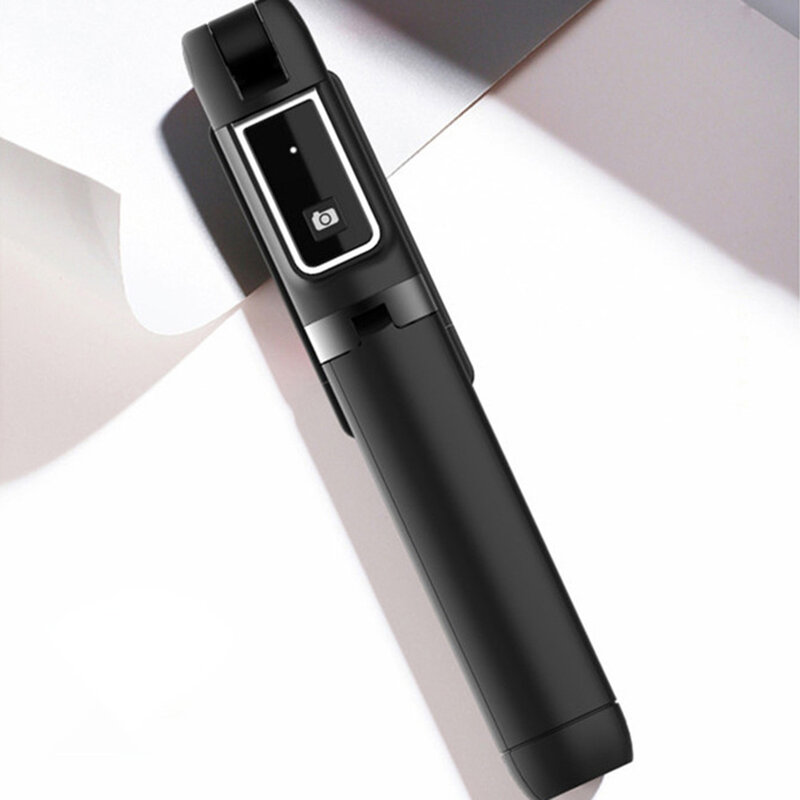 Suport Selfie Stick P40 Wireless Mini Tripod Cu Telecomanda 6.7 inch - Negru