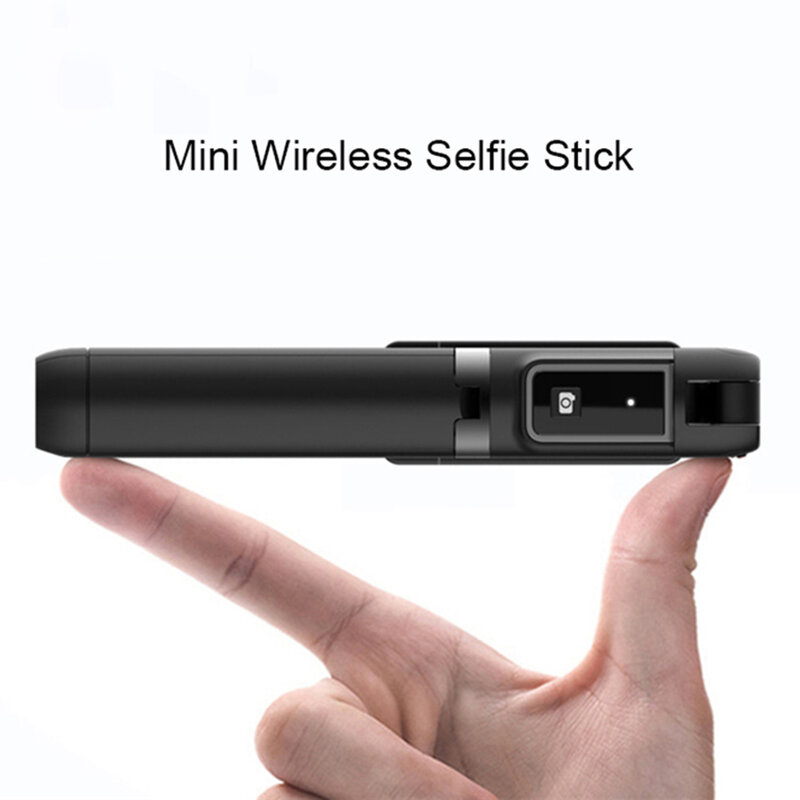 Suport Selfie Stick P40 Wireless Mini Tripod Cu Telecomanda 6.7 inch - Negru
