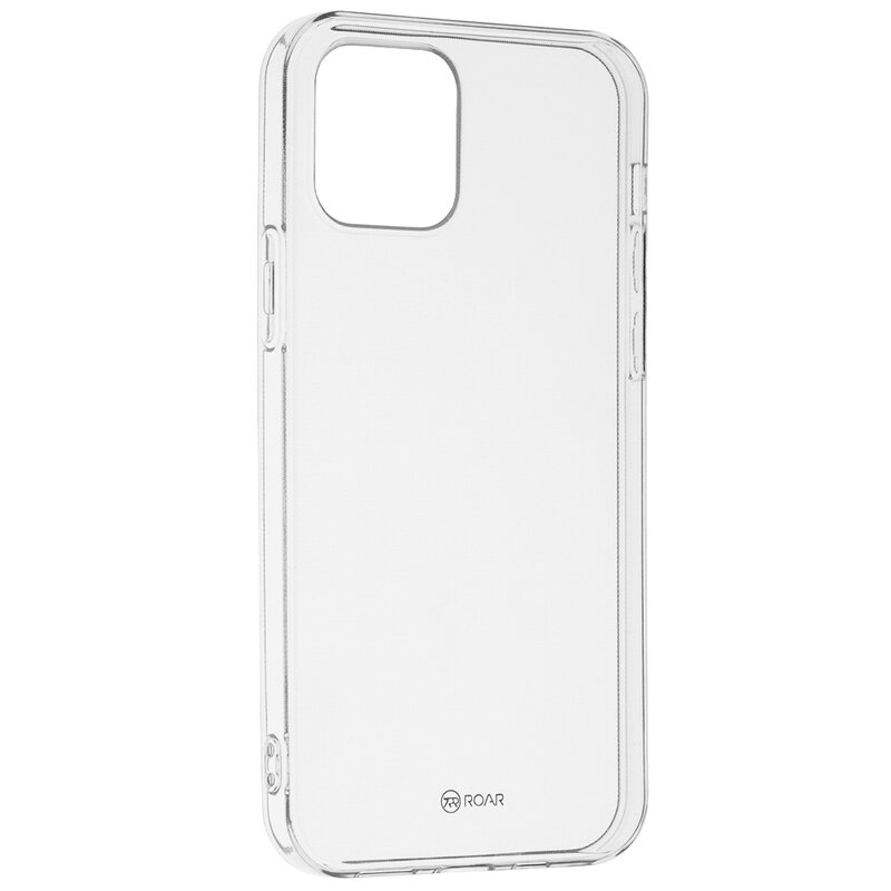 Husa iPhone 12 Pro Roar Colorful Jelly Case - Transparent