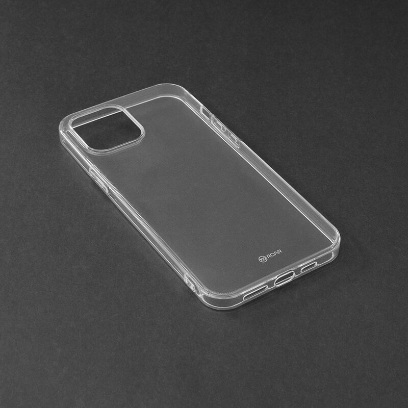 Husa iPhone 12 Pro Roar Colorful Jelly Case - Transparent