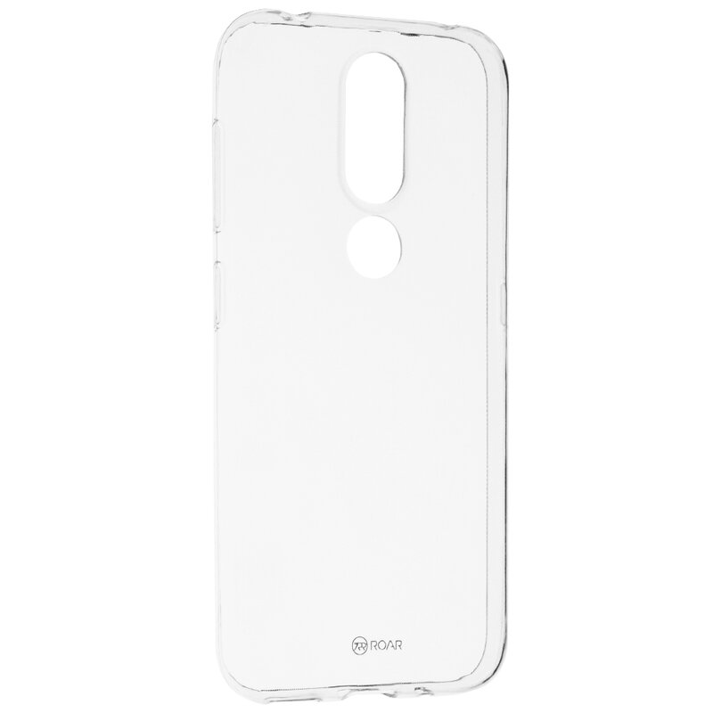 Husa Nokia 4.2 Roar Colorful Jelly Case - Transparent