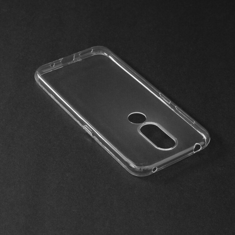 Husa Nokia 4.2 Roar Colorful Jelly Case - Transparent
