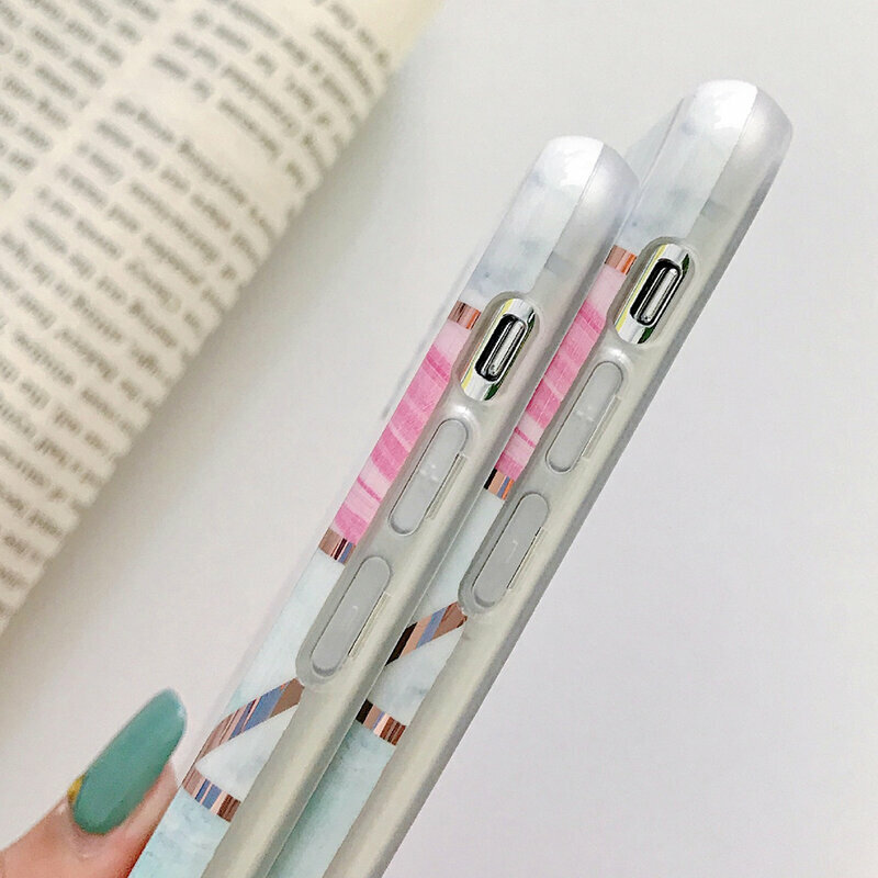 Husa Samsung Galaxy S20 Ultra 5G Mobster Laser Marble Shockproof TPU - Roz