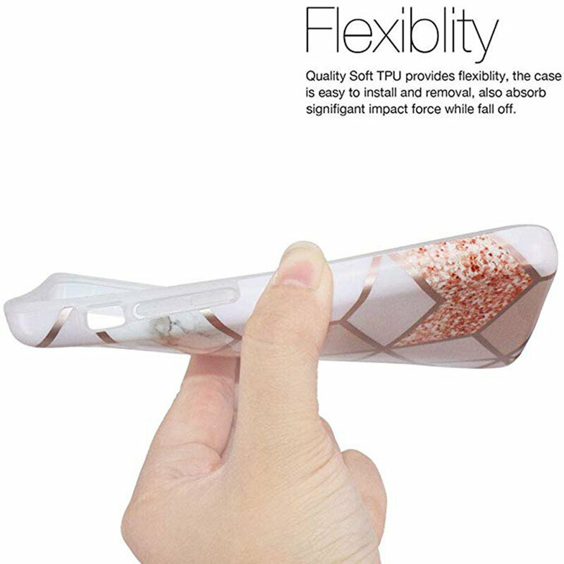 Husa Samsung Galaxy S20 Plus 5G Mobster Laser Marble Shockproof TPU - Roz