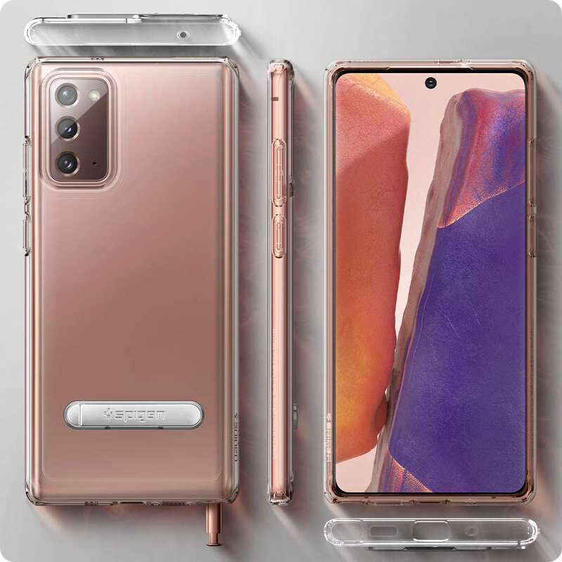 Husa Samsung Galaxy Note 20 Spigen Ultra Hybrid S - Crystal Clear