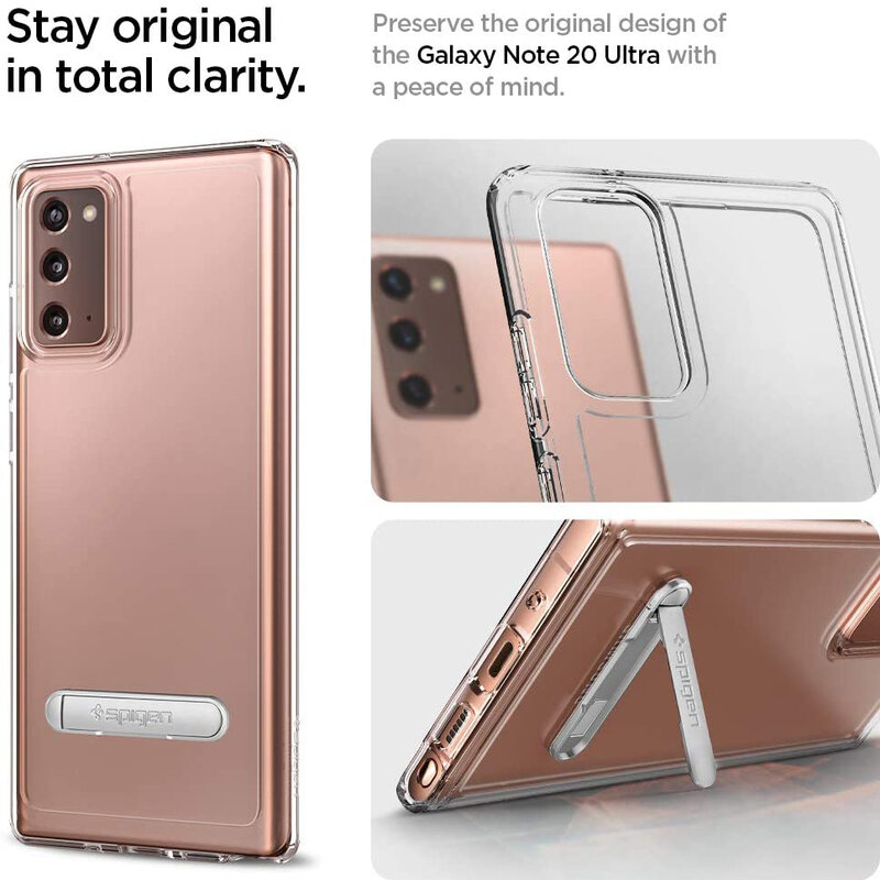 Husa Samsung Galaxy Note 20 Spigen Ultra Hybrid S - Crystal Clear