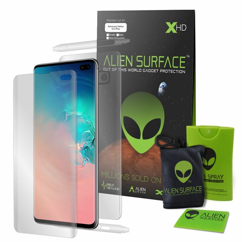 Folie 360° Huawei P Smart Plus 2019 Alien Surface XHD Ecran, Spate, Laterale - Clear