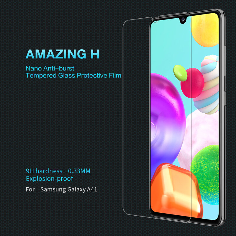 Folie Sticla Samsung Galaxy A41 Nillkin Amazing H - Clear