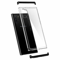 Bumper Spigen Samsung Galaxy Note 10 Plus 5G Neo Hybrid NC - Black/Silver