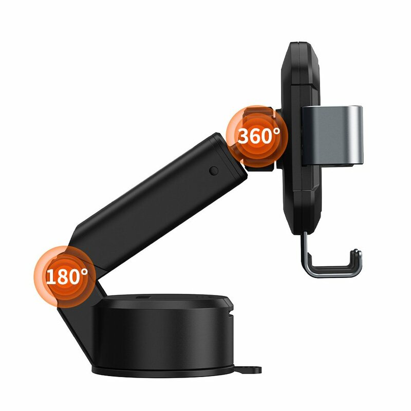 Suport Auto Telefon Baseus Tank Pentru Parbriz / Bord - SUYL-TK09 - Rosu