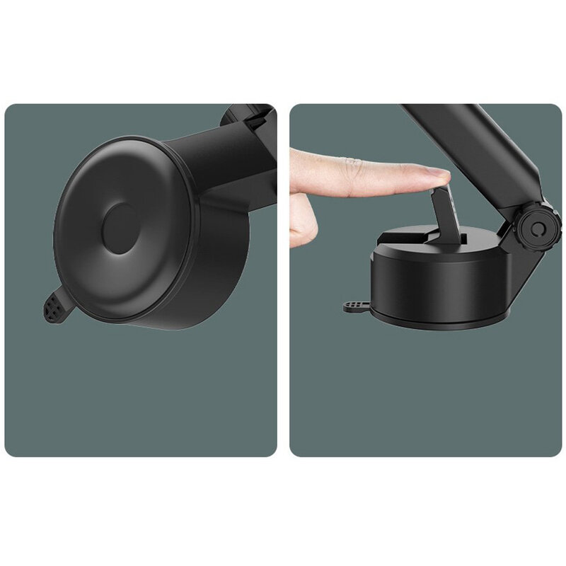 Suport Auto Telefon Baseus Tank Pentru Parbriz / Bord - SUYL-TK09 - Rosu