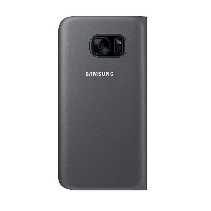 Husa Originala Samsung Galaxy S7 G930 S-View Cover Negru