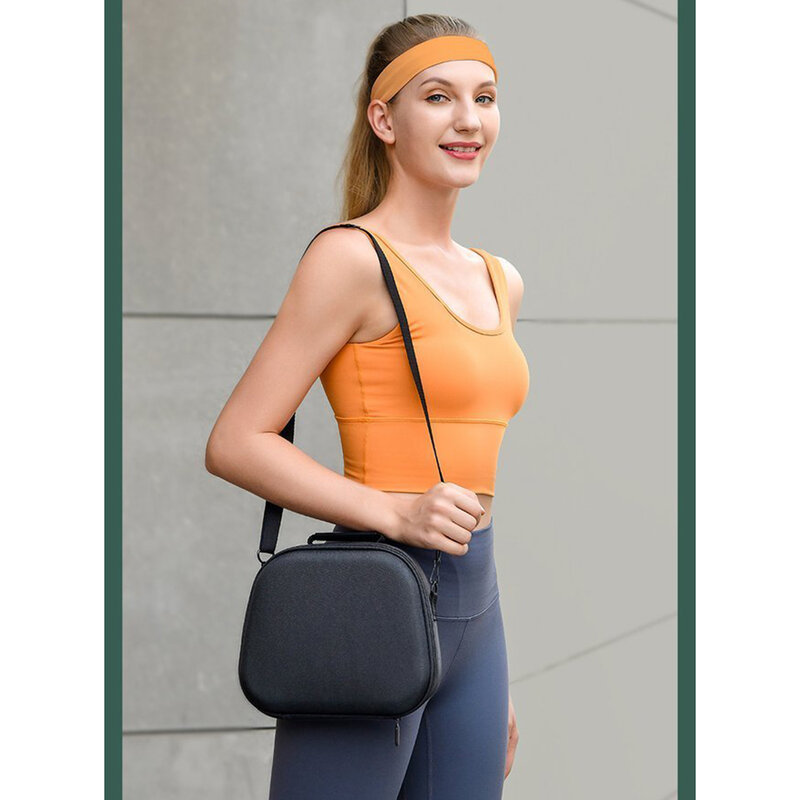 Aparat De Masaj Profesional Baseus Wireless Cu 4 Capete Interschimbabile - Gri