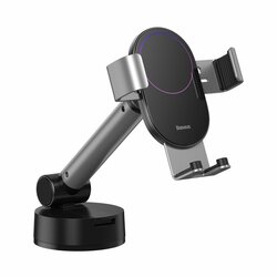 Suport Auto Telefon Baseus Simplism Pentru Parbriz / Bord - SUYL-JY0S - Argintiu