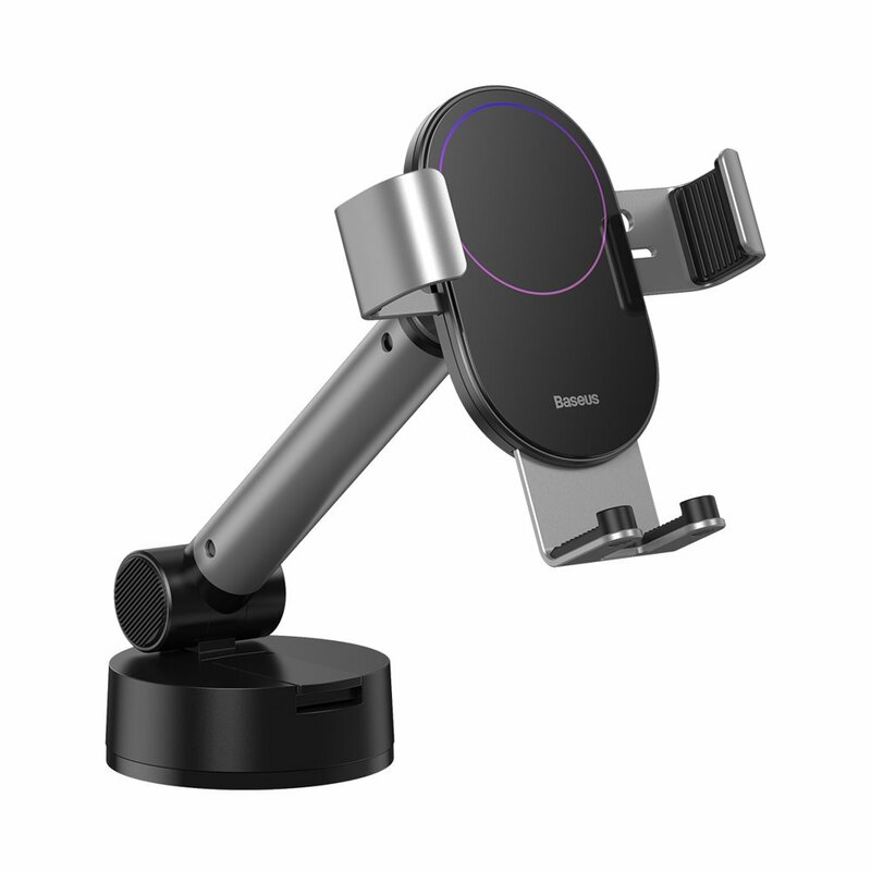Suport Auto Telefon Baseus Simplism Pentru Parbriz / Bord - SUYL-JY0S - Argintiu