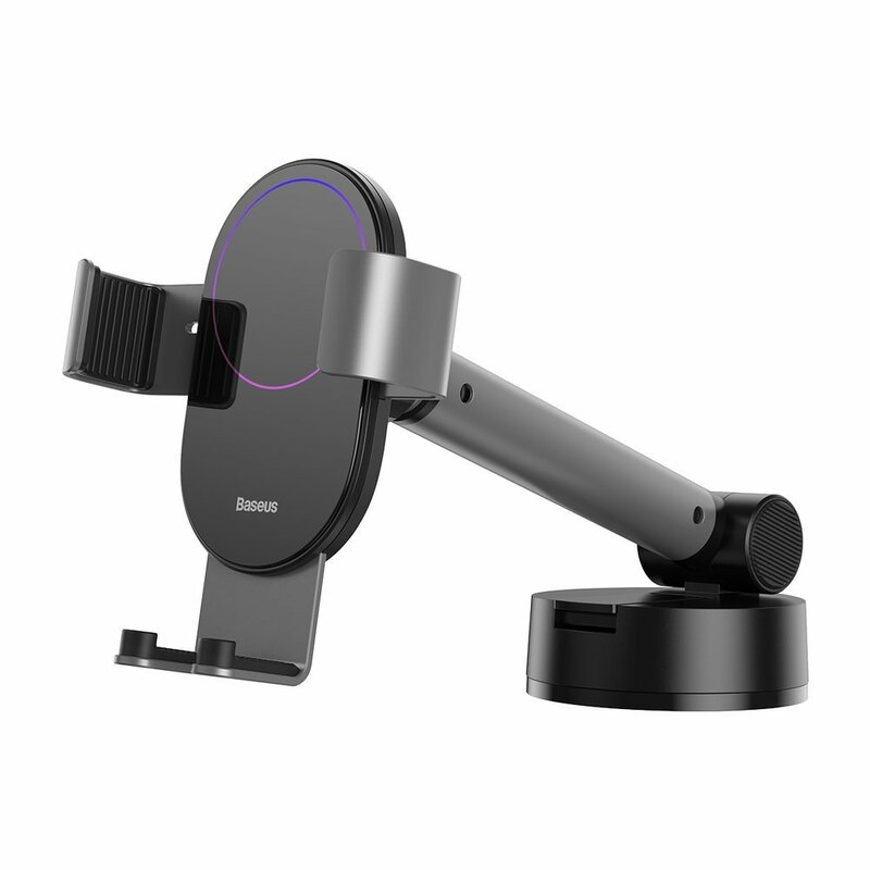 Suport Auto Telefon Baseus Simplism Pentru Parbriz / Bord - SUYL-JY0S - Argintiu