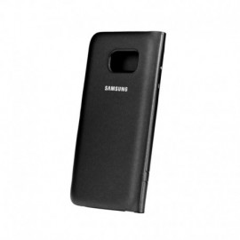 Husa Originala Samsung Galaxy S7 Edge G935 LED View Cover Negru