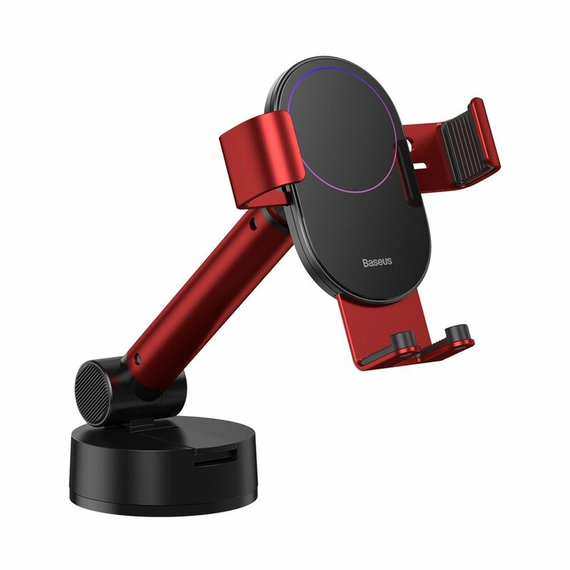 Suport Auto Telefon Baseus Simplism Pentru Parbriz / Bord - SUYL-JY09 - Rosu