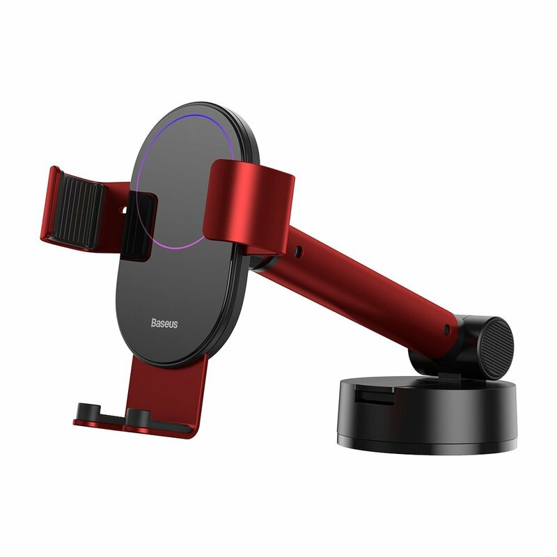 Suport Auto Telefon Baseus Simplism Pentru Parbriz / Bord - SUYL-JY09 - Rosu