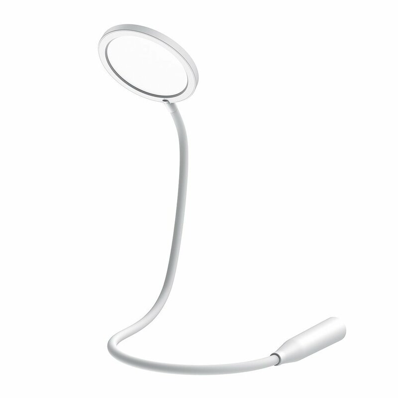 Veioza Birou Wireless Baseus Lampa LED Pentru Citit Cu Suport Reglabil - DGYR-02 - Alb