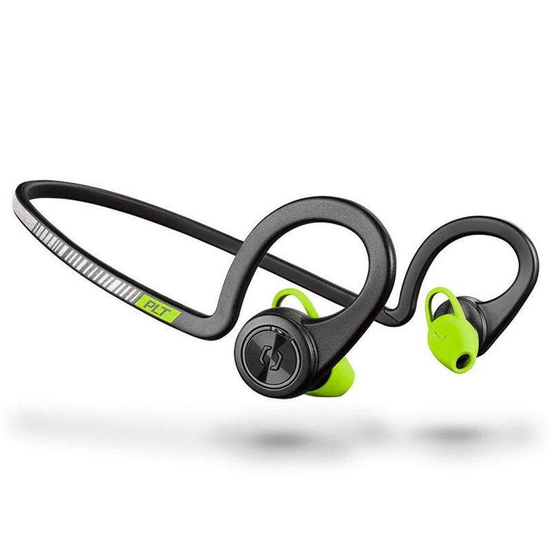 Casti In-Ear Plantronics BackBeat Fit Sport Wireless Cu Bluetooth Si Suport Pentru Gat - Negru/Verde