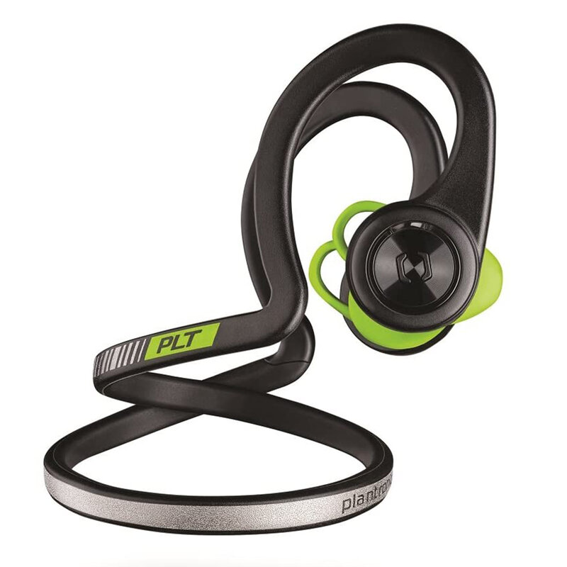 Casti In-Ear Plantronics BackBeat Fit Sport Wireless Cu Bluetooth Si Suport Pentru Gat - Negru/Verde