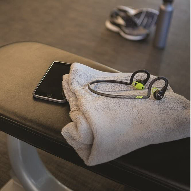 Casti In-Ear Plantronics BackBeat Fit Sport Wireless Cu Bluetooth Si Suport Pentru Gat - Negru/Verde