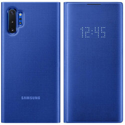 Husa Originala Samsung Galaxy Note 10 Plus 5G Led View Cover - Albastru