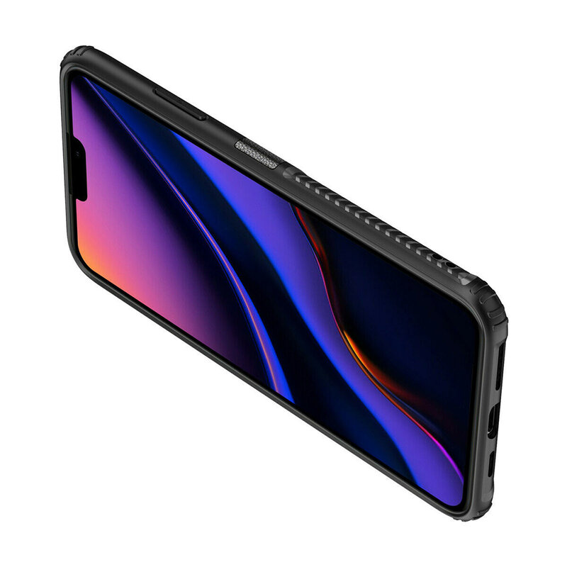 Husa iPhone 11 Pro Hybrid Cu Inel Suport Stand Magnetic - Negru