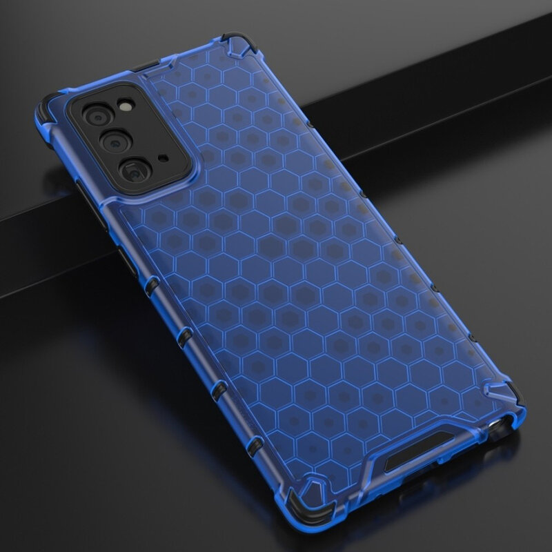 Husa Samsung Galaxy Note 20 Honeycomb Armor - Albastru