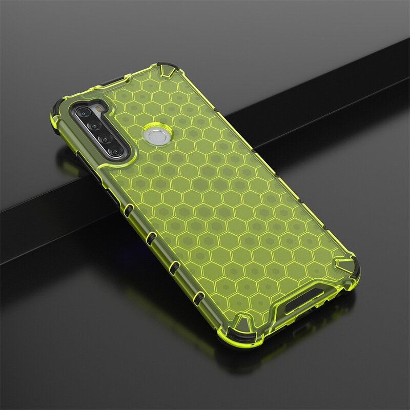Husa Xiaomi Redmi Note 8T Honeycomb Armor - Verde