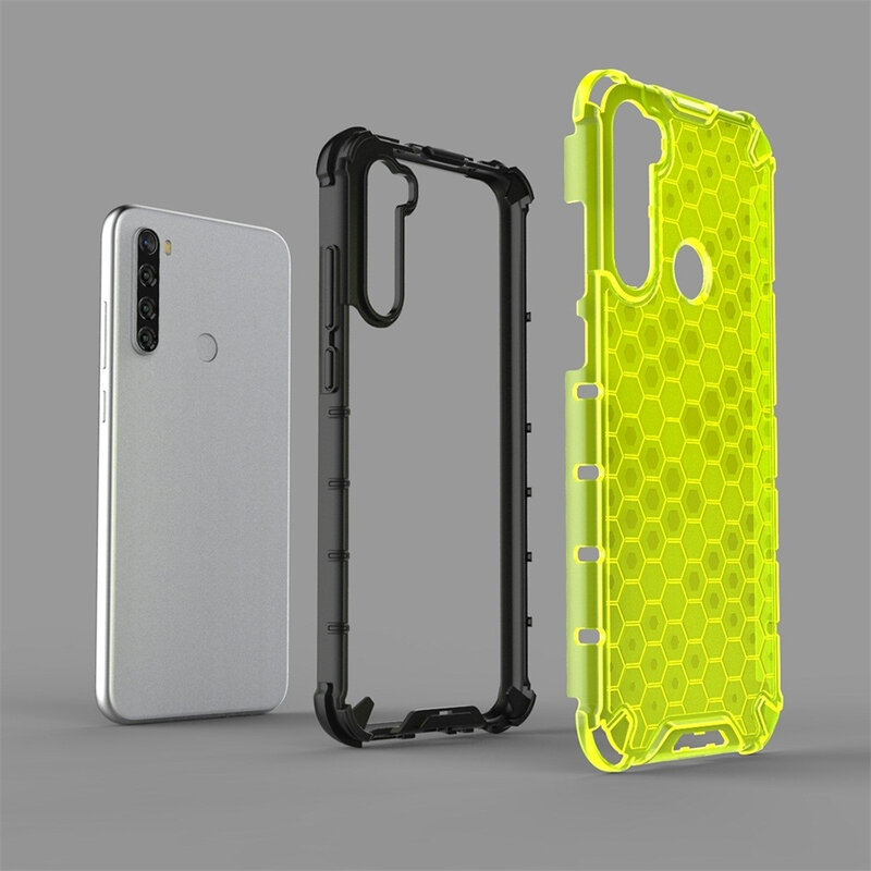 Husa Xiaomi Redmi Note 8T Honeycomb Armor - Verde