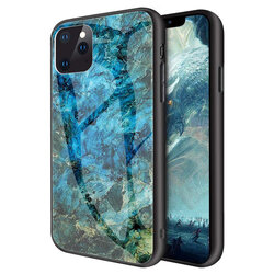 Husa iPhone 11 Pro Color Glass Din Policarbonat Cu Acoperire Lucioasa - Model 1