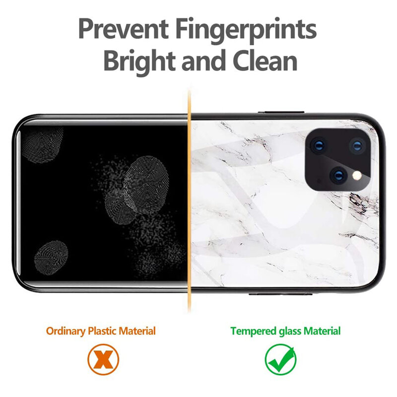 Husa iPhone 11 Pro Color Glass Din Policarbonat Cu Acoperire Lucioasa - Model 3