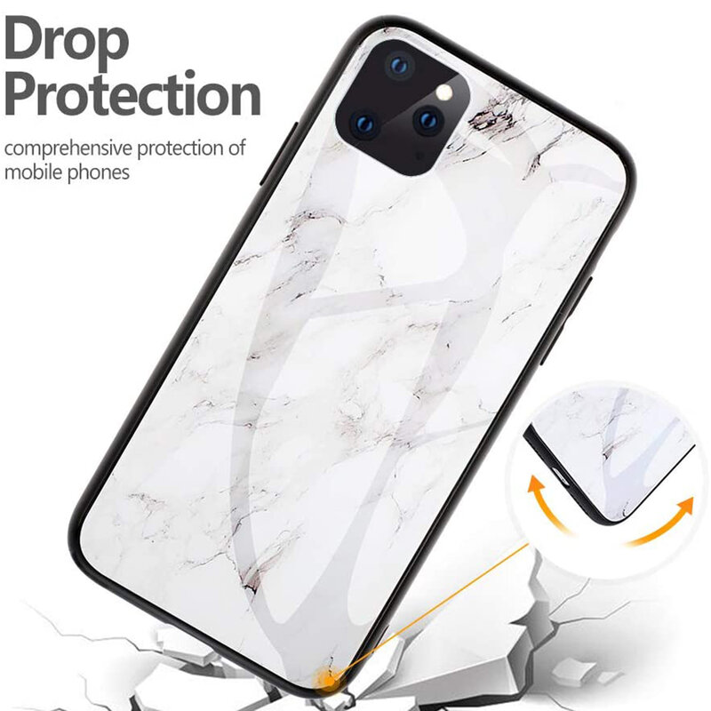 Husa iPhone 11 Pro Color Glass Din Policarbonat Cu Acoperire Lucioasa - Model 3