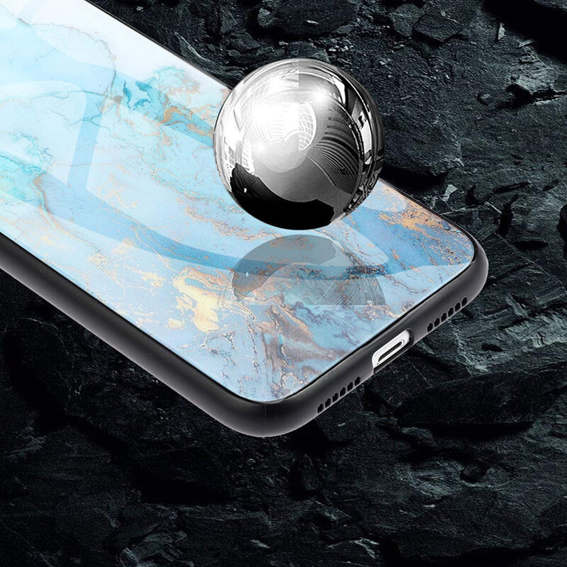 Husa Samsung Galaxy A71 5G Color Glass Din Policarbonat Cu Acoperire Lucioasa - Model 2