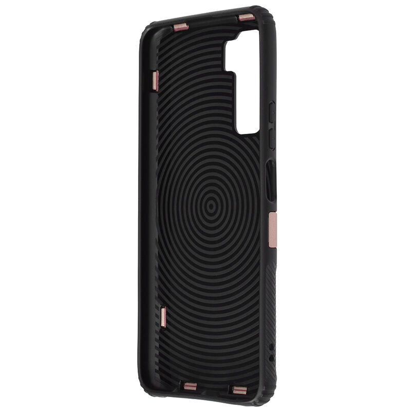 Husa Huawei P40 Lite 5G Hybrid Cu Inel Suport Stand Magnetic - Roz