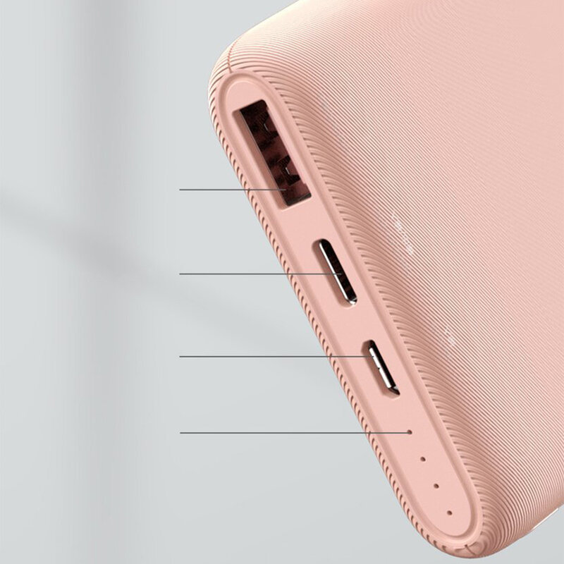 Acumulator Extern 10000 mAh Baseus Bipow Cu Incarcare Rapida 18W - PPDML-02 - Alb