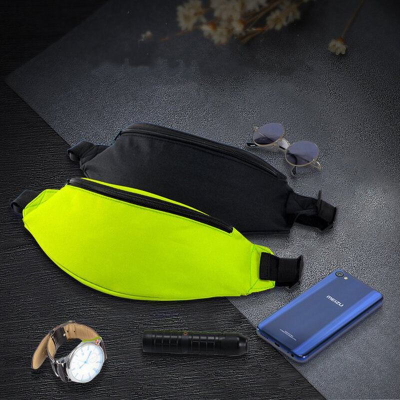 Borseta Sport Alergare Drumetii Alpinism Universala Cu 2 Buzunare - Verde